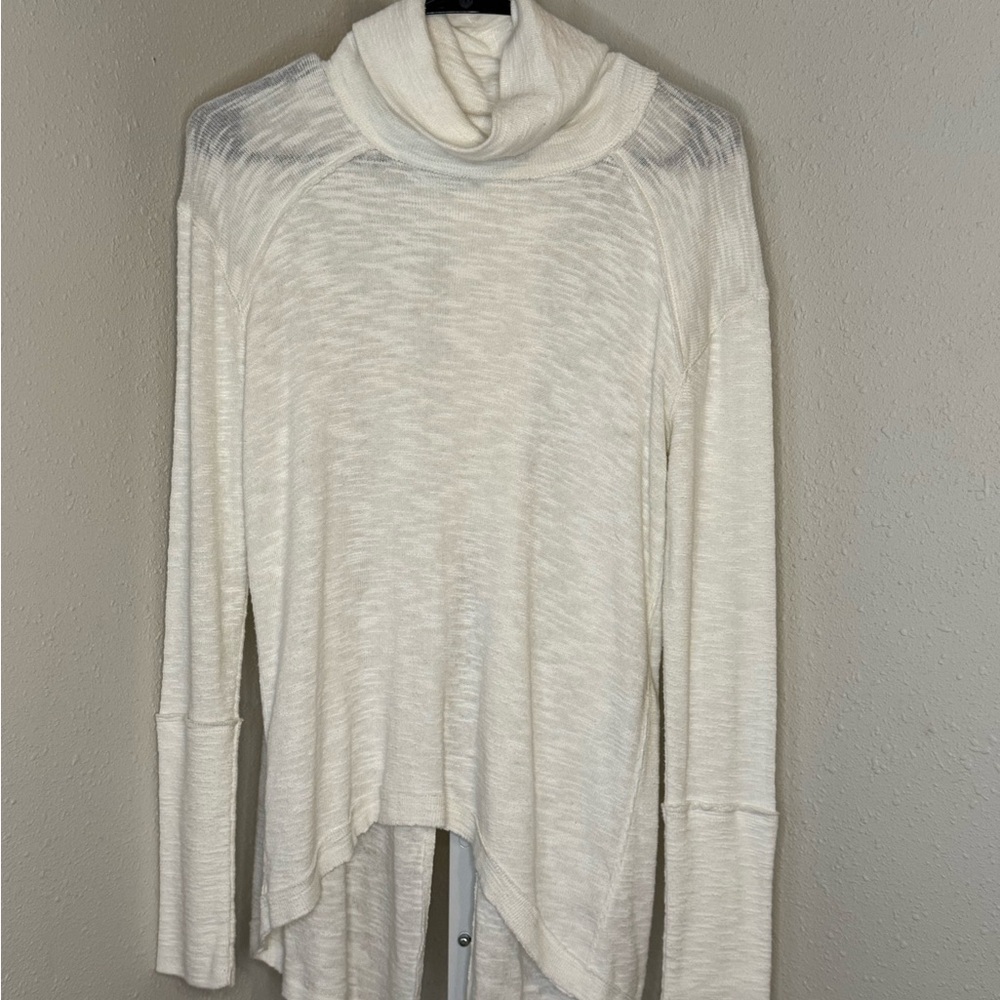 We The Free Soft Cream Cowl Neck Sweater